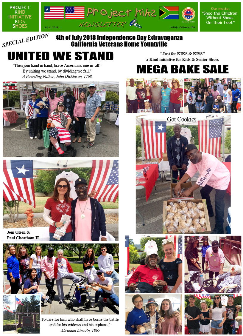 Newsletter United Bake Sale
