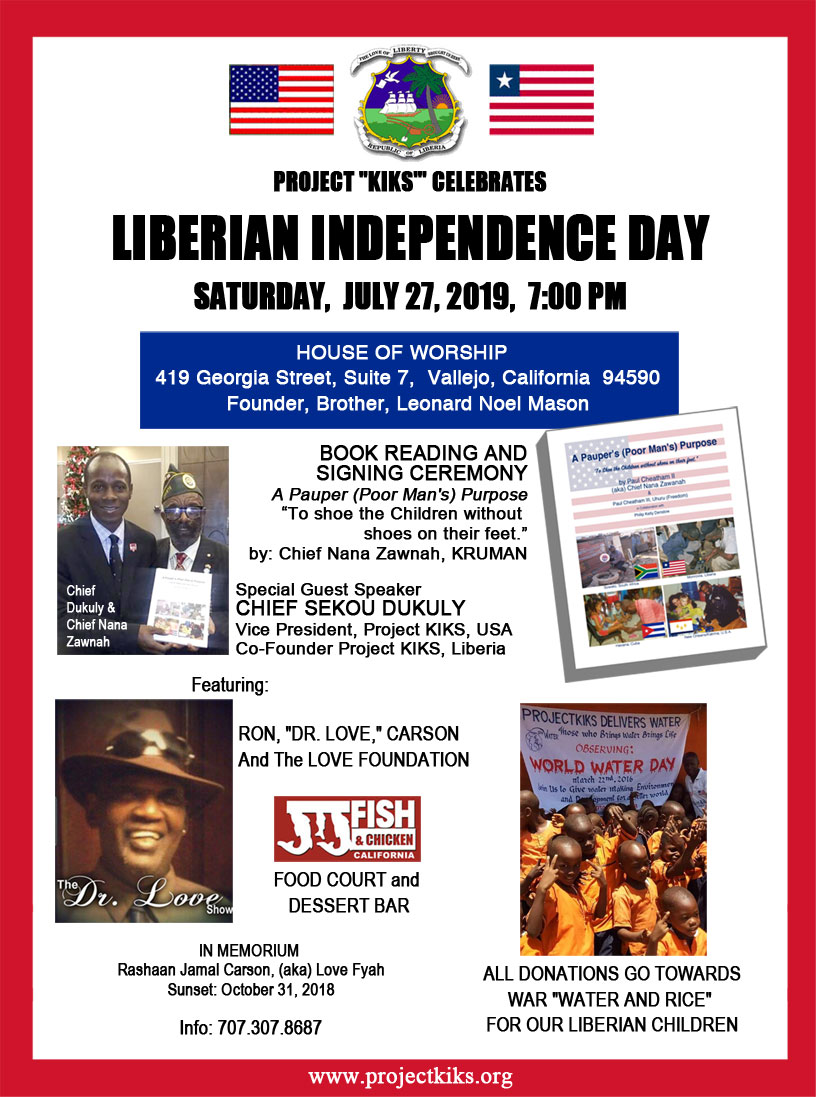 Liberian Day Flyer