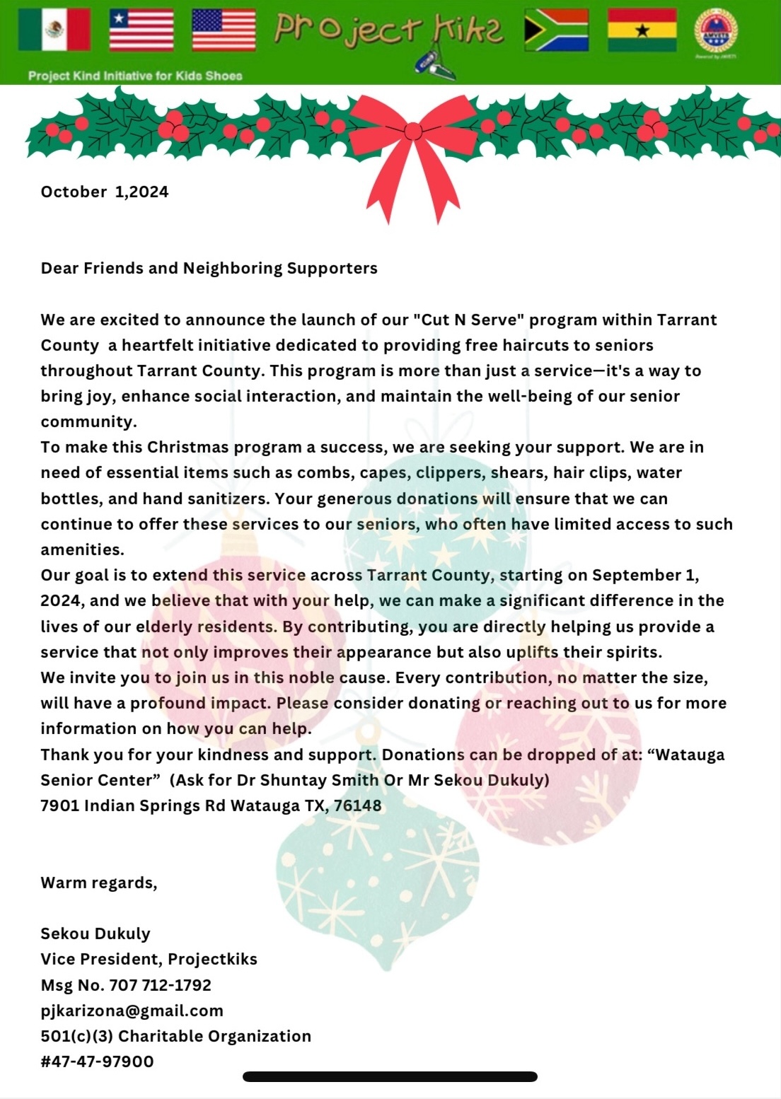 Christmas Letter